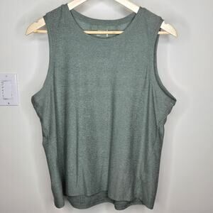 JOCKEY Sage Green Athletic Tank Top Size M
